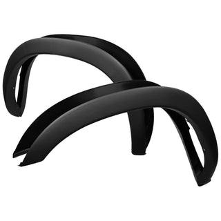 Spec D Factory Style Fender Flares (Smooth Black, 4pc): Dodge Ram (w/ 6.5ft bed) 2002 - 2009