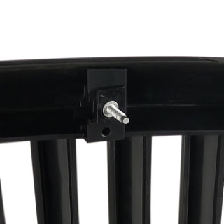 Spec D Glossy Black ABS Vertical Grille: Dodge RAM 1500 2002-2005 / RAM 2500 3500 2003-2005
