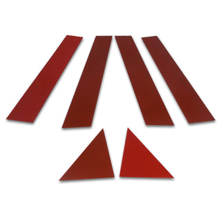 Spec D Chrome Door Pillars: Chrysler 300 & Dodge Magnum 2005 - 2010