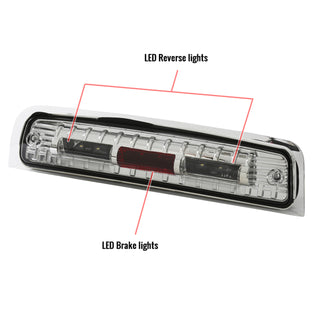 Spec D LED 3rd Brake Light (Clear): Dodge Ram 2009 - 2018