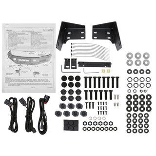 Spec D Heavy-Duty Steel Front Bumper w/ LED's: Dodge Ram 2500 / 3500 2010 - 2018