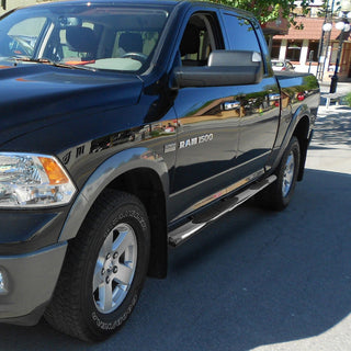 Spec D 4" Chrome SS Side Step Nerf Bars: Dodge RAM 1500 / RAM 2500 / RAM 3500 2009-2024
