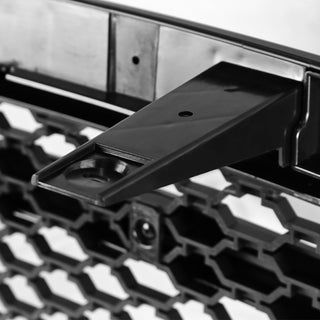 Spec D Rebel Style Grille (Matte Black, Honeycomb): Ram 1500 2013 - 2018