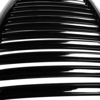 Spec D Glossy Black ABS Vertical Grille: Dodge RAM 1500 2002-2005 / RAM 2500 3500 2003-2005