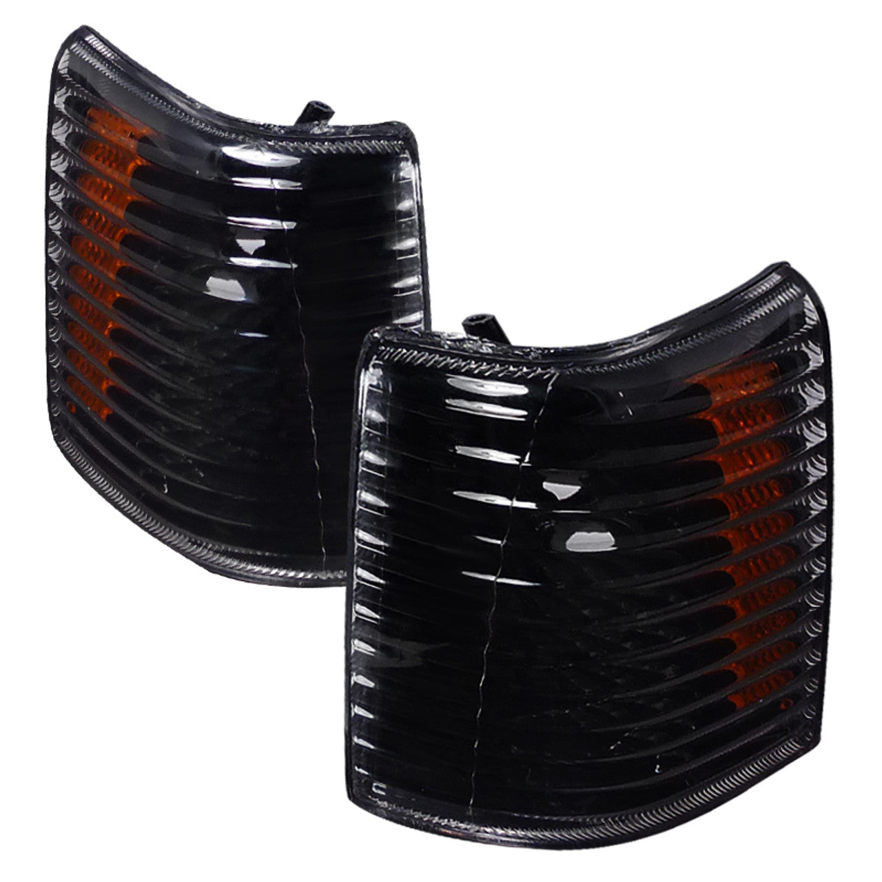 Spec D Corner Lights (Black): Jeep Grand Cherokee 1993 - 1998