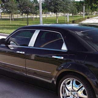 Spec D Chrome Door Pillars: Chrysler 300 & Dodge Magnum 2005 - 2010