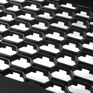 Spec D Rebel Style Grille (Matte Black, Honeycomb): Ram 1500 2013 - 2018