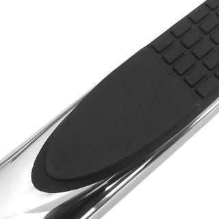 Spec D 4" Chrome SS Side Step Nerf Bars (QUAD/CREW CAB): Fits Dodge Ram 1500/2500/3500 2002-2009