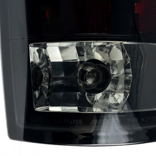 Spec D LED Tail Lights Glossy Black/Smoked: Fits Dodge Ram 2002-2006
