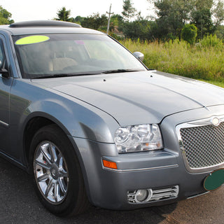 Spec D Chrome Fog Light Cover: Chrysler 300 2005-2010 Base / LX / Touring