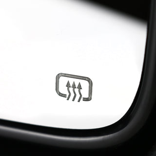 Spec D Driver Mirror w/ Turn Signal Light & Puddle Light (Manual-Fold, Black): Dodge Ram 2009 - 2012