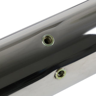 Spec D 4" Chrome SS Side Step Nerf Bars: Dodge RAM 1500 / RAM 2500 / RAM 3500 2009-2024