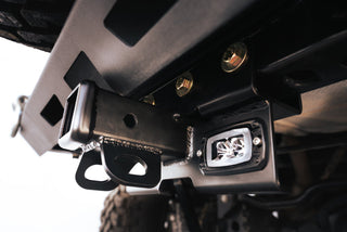 DV8 Offroad Bolt-On Hitch w/ Lights: Jeep Wrangler JK (2007-2018)