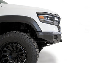 Addictive Desert Designs Stealth Fighter Front Bumper: Ram 1500 TRX (2021-23) - Hammer Black/Satin Black