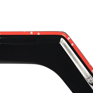 Rugged Ridge Window Visors Matte Black: Jeep Wrangler JL/JT 2018-2024 3.6L/6.4L 392