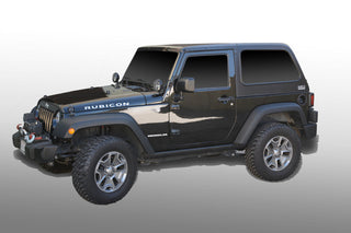 DV8 Offroad 2 Piece Fast Back Hard Top 2 Door: Jeep Wrangler JK 2007-2018