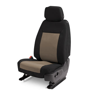 Covercraft 21-24 Dodge Durango Endura PrecisionFit Custom Front Row Seat Covers - Tan/Black