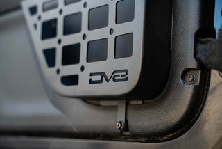 DV8 Offroad Slim Front Door Molle Pockets (FRONT): Jeep Wrangler JK 2011-2018 3.8L/3.6L V6