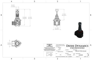 Diode Dynamics Yellow SL2 LED Bulbs: Dodge Ram 1500 (02-09) / Durango (04-06) / Ram 3500 (08-10) / Ram 1500 (13-24)