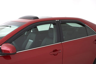 AVS Ventvisor Outside Mount Window Deflectors (4PC, Smoke): Dodge RAM Quad Cab 2009 - 2018 (1500, 2500, 3500)