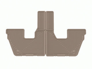 WeatherTech 21-23 Jeep Grand Cherokee L (6 Passenger Seating) Rear All-Weather Floor Mats - Tan