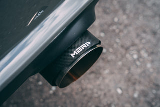 MBRP Cat Back Exhaust System (w/Carbon Fiber Tips): Dodge Durango 6.4L 392 (18-25) / 6.2L Hellcat (21-25)