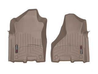 WeatherTech Front FloorLiner Tan (FRONT): Ram 2500/3500 2019-2026 6.7L Diesel / 6.4L 392