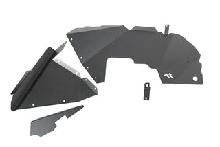 Rugged Ridge Aluminum Inner Fender Liners: Jeep Wrangler JL 2018-2026 2.0L/3.6L / Gladiator 2020-2025 3.6L