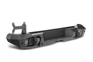 Go Rhino Trailline Full Width Rear Bumper: Jeep Wrangler (2018-2026) - Black Powder Coat
