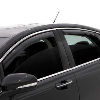 AVS Ventvisor In-Channel Window Deflectors (4PC, Smoke): Dodge RAM Crew Cab 2009 - 2018 (1500, 2500, 3500)