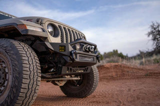 DV8 Offroad Sway-Bar Disconnect Motor Skid Plate (FRONT): Jeep Wrangler JL/Gladiator JT 2018-2025
