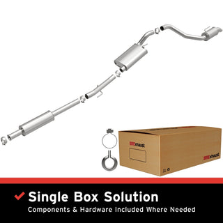 Magnaflow Direct-Fit Replacement Exhaust Kit: Jeep Gladiator 2020-2021 3.6L V6