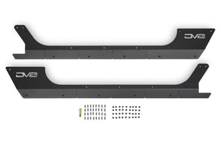 DV8 Offroad Rock Skins 2-Door: Jeep Wrangler JL 2018-26 - Black