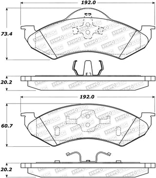StopTech Street Brake Pads