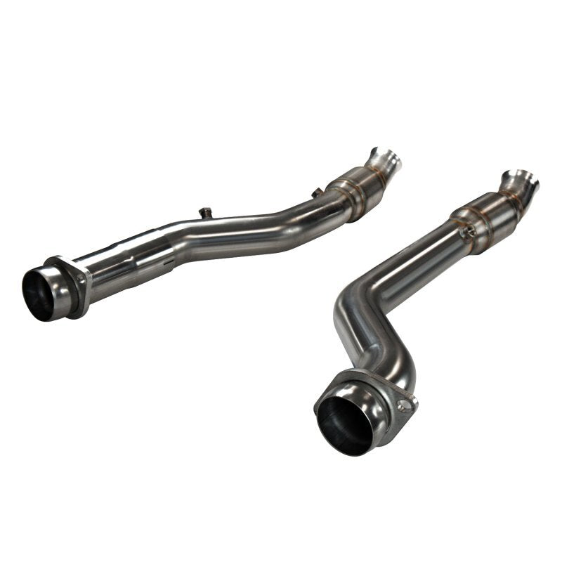 Kooks 12-22 Jeep Trackhawk 6.2L /Dodge Durango 6.4L 3in H.O. GREEN Catted OEM Connection Pipes