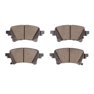 DFC 20-25 Jeep Gladiator Rear 5000 Advanced Ceramic Brake Pads - Reliable Stop Power and Long Wear