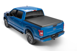 LUND Hard Fold Tonneau Cover (BED): Fits Ram 1500/2500/3500 2002-2019 5.7L/6.7L Diesel - Black