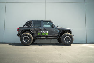 DV8 Offroad OE Plus Body/Pinch Weld Step (SIDE): Jeep Wrangler JL 2018-2026 6.4L 392/3.6L V6