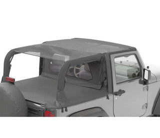 Bestop Safari Cable Bikini Top (F&R): Jeep Wrangler 2010-2018 3.6L/3.8L