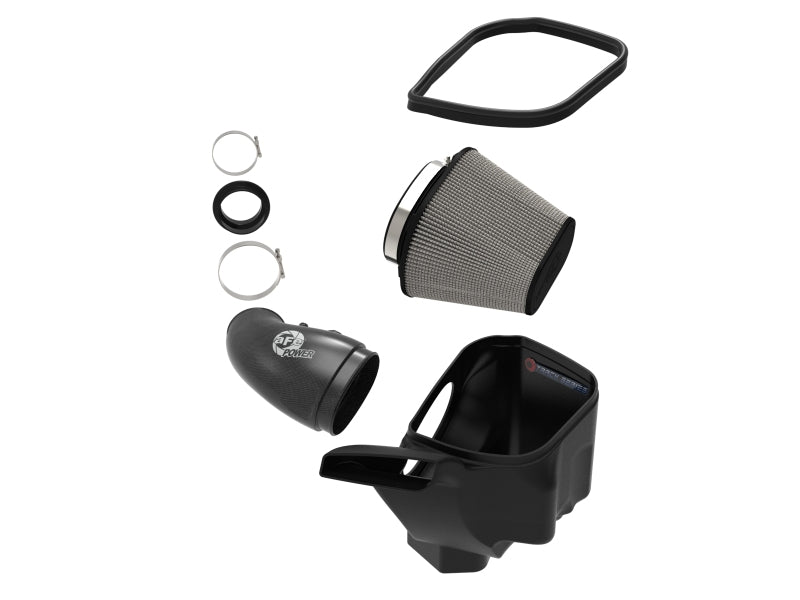 AFE Track Series Carbon Fiber Cold Air Intake (w/ Pro Dry-S Filter): Dodge Durango / Jeep Grand Cherokee 6.4L SRT 2012 - 2025