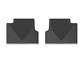 WeatherTech Rear Rubber Mats Black: Jeep Wrangler 2014-2016 3.6L
