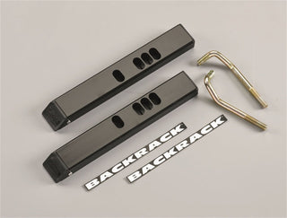 BackRack Low Profile 1in Riser Tonneau Cover Adaptors: Dodge Ram 1500 (02-10) / Ram 1500 (11-18) / Ram 2500 (02-10) / Ram 2500 (11-18) / Ram 3500 (02-10) / Ram 3500 (11-18) / Dodge Ram 1500 SRT-10 (04-06)