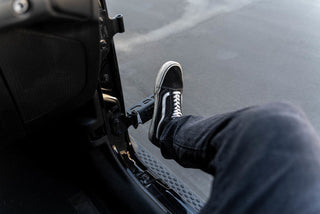 DV8 Offroad Foot Pegs (FRONT AND REAR): Jeep Wrangler / Gladiator (2018-2026)