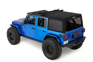Bestop Supertop Premium Black Twill (F&R): Jeep Wrangler JL 2018-2025 2.0L/3.6L