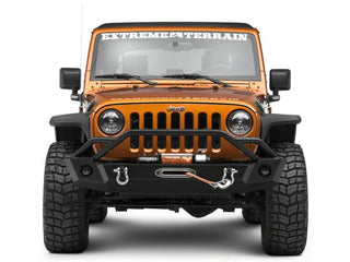 Raxiom Black Side Mirrors w/ LED Signal Indicators: Fits Most Jeep Wrangler Models (2007-2018)