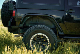 DV8 Offroad Slim Fender Flares: Jeep Wrangler JK 2007-2018 3.8L/3.6L V6