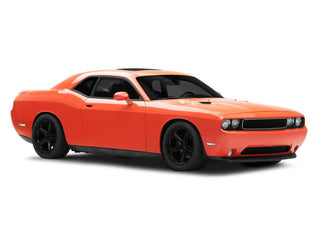 Raxiom Axial Series Clear Side Marker Lamps: Dodge Challenger 2008-2014 w/ Red and White LED Bulbs