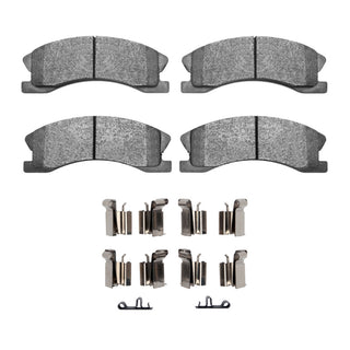 DFC 99-04 Jeep Grand Cherokee Front 5000 Advanced Semi-Metallic Brake Pads and Hardware Kit