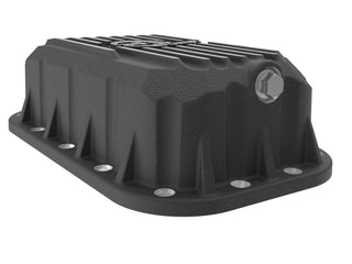 aFe POWER Pro Series Engine Oil Pan w/ Machined Fins - Black: Jeep Wrangler JK 3.6L V6 2012 - 2018