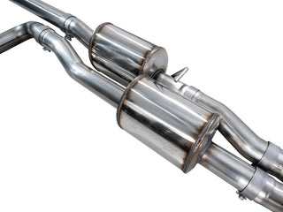 AWE Tuning Dual Rear Exit Catback Exhaust Diamond Black Tips (REAR): Ram 1500 3.0L 2025-2026